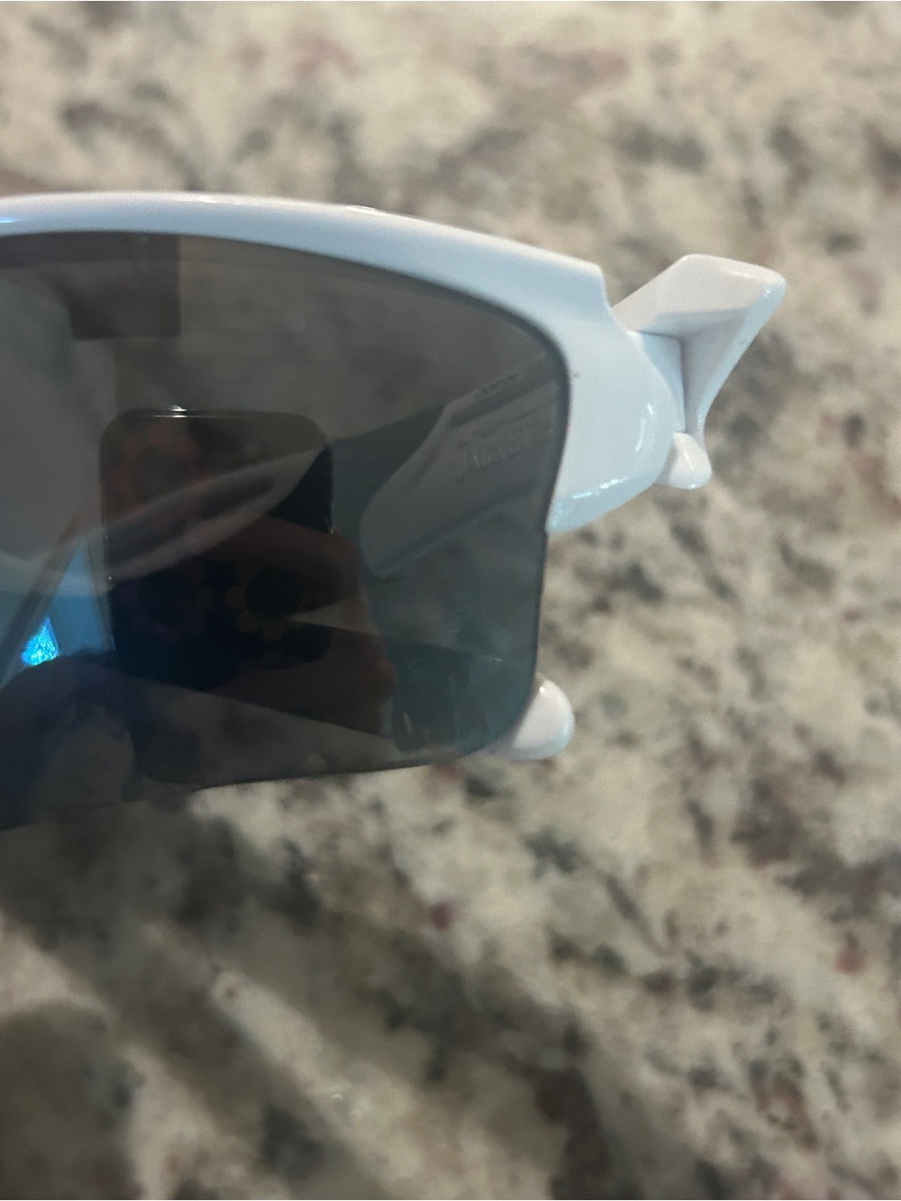 Oakley Team USA Half Jacket 2.0 White Sport Sunglasses w/ Case - Picture 5 of 5